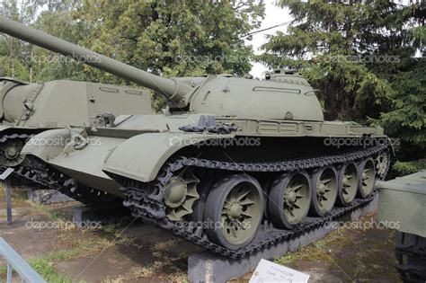 Soviet tank cold war-era T-54 in the Central Museum of Armed forces ...