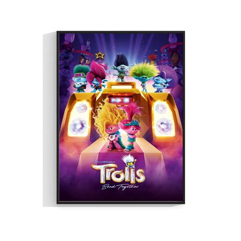 Trolls Band Together New 2023 Movie Poster Cinema Print Film A5 A4 A3 ...