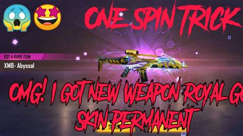 How To Get Permanent In One Spin Amazing Trick Omg I Got New Weapon