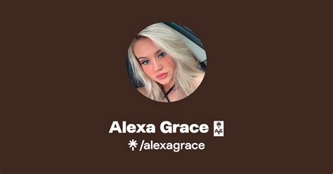 Alexa Grace 🤍 Twitter Instagram Tiktok Linktree