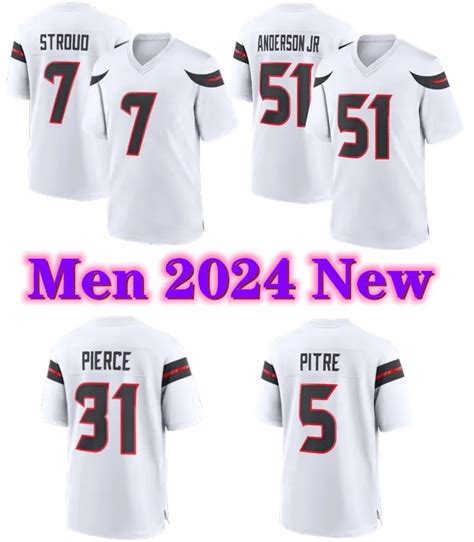 Men S Football Jersey For C J Stroud Stefon Diggs Joe Mixon Tank