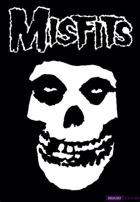 Misfits Logosymbol Misfits Skull Misfits Logo Misfits