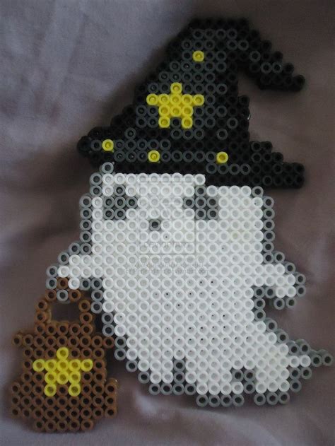 Ghostly Trick Or Treater By PerlerHime On DeviantART Hamma Beads