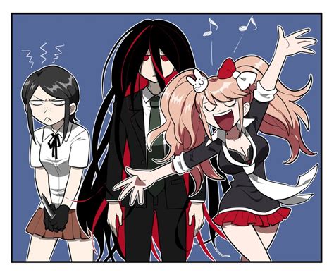 Enoshima Junko Kamukura Izuru And Ikusaba Mukuro Danganronpa And 1