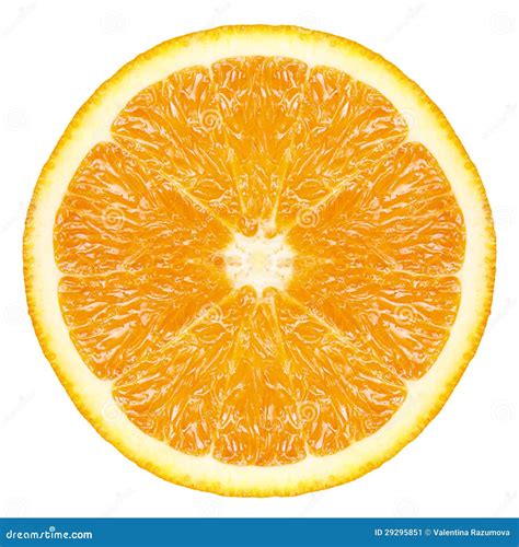 Orange fruit slice stock image. Image of refreshing, close - 29295851