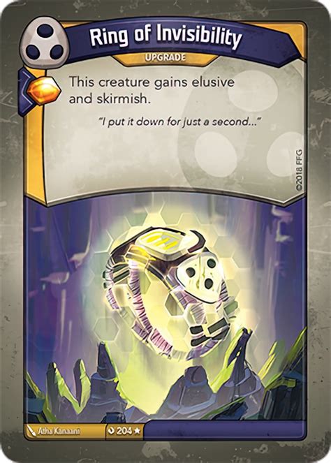 Ring of Invisibility - Archon Arcana - The KeyForge Wiki