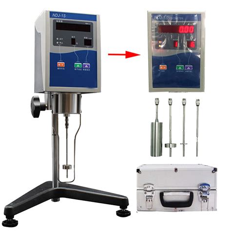 Viscos Metro Rotacional Digital Medidor De Viscosidad Fluid Metro Con