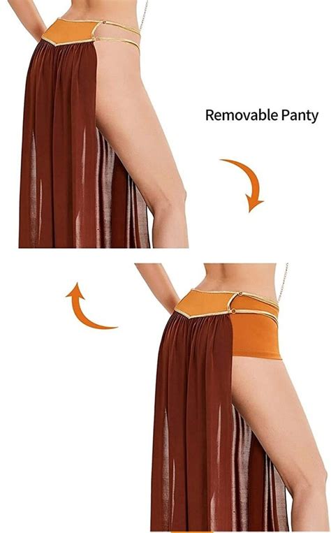 PCS Adult Princess Leia Slave Bikini Costume Sexy Ubuy India