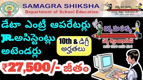 Samagra Siksha Abhiyan Recruitment 2023 Apply Deo And Other Jobs