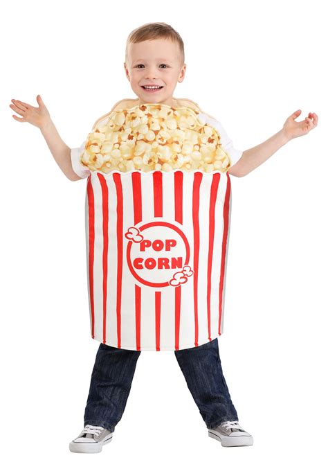 Bucket of Popcorn Toddler Costume