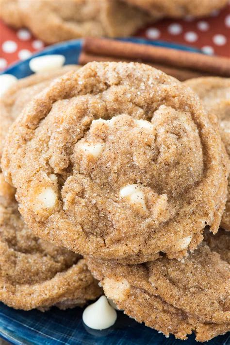 Pumpkin White Chocolate Snickerdoodles Crazy For Crust