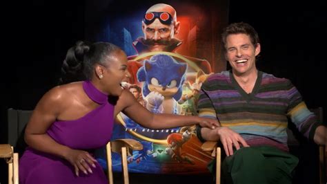 James Marsden And Tika Sumpter Talk Sonic The Hedgehog 2 Behind The