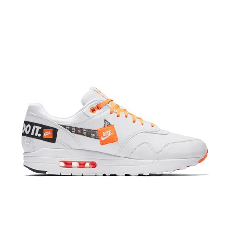 Nike Air Max 1 Just Do It Collection White And Total Orange Release