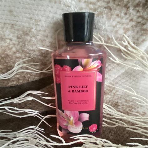 Bath And Body Works Bath And Body 324 Pink Lily Bamboo Shower Gel Oz