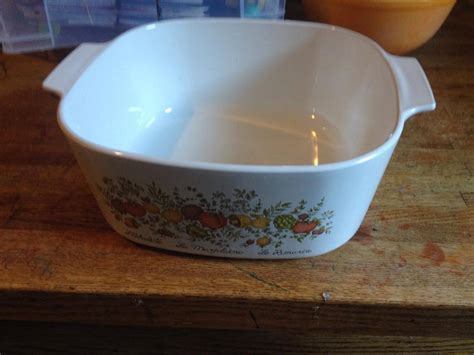 Vintage 1972 1988 Corning Ware Spice O Life Casserole 21800 Ppm Lead