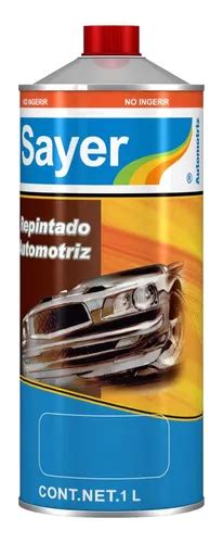 Catalizador Automotriz De Poliuretano Litro Sayer Kc Meses Sin