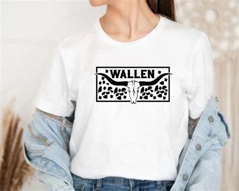 Digital Wallen Png Svg Morgan Wallen Clipart Western Png Silhouette