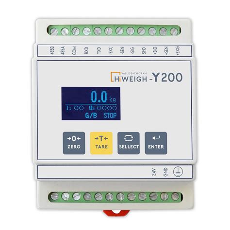 Y200 Rs232 Rs485 Weighing Transmitter For Checkweigher Scale