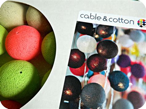 Cable & Cotton String Lights - A Review | Red Rose Mummy