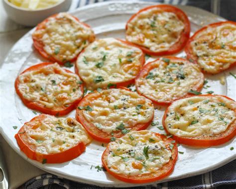 Les Tomates Gratin Es Au Parmesan Sont Un Pur D Lice Et Facile Faire