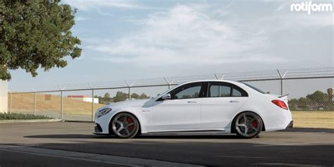 Mercedes Benz C63s Amg W Custom 20 Rotiform Wgr Wheels Wheelsasap