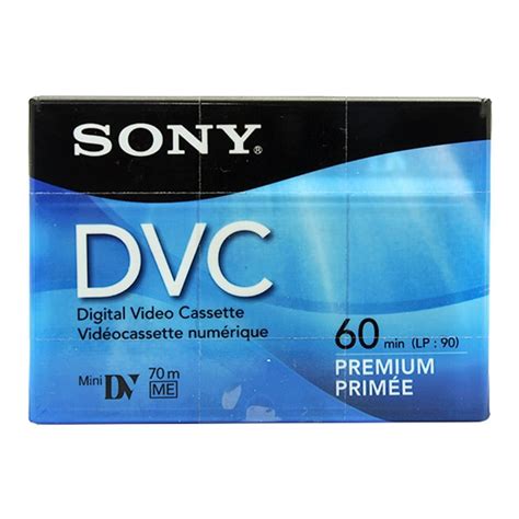 Cassette de Vídeo Digital DVC SONY 60 min premium Walmart