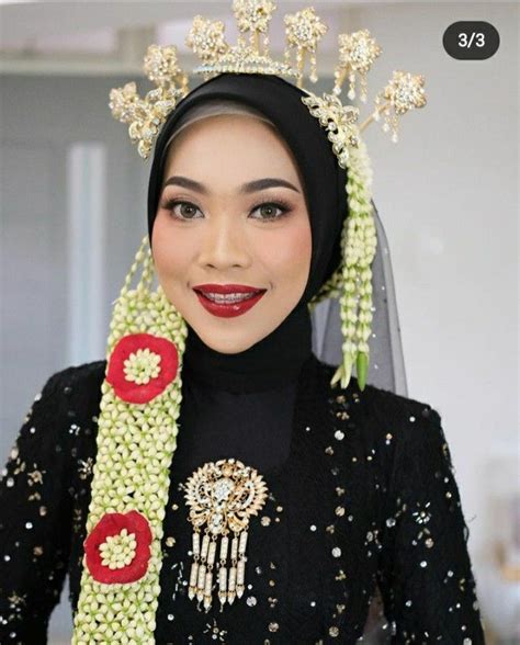 Pin Di Pengantin Adat Di Rias Wajah Pengantin Pengantin Riasan