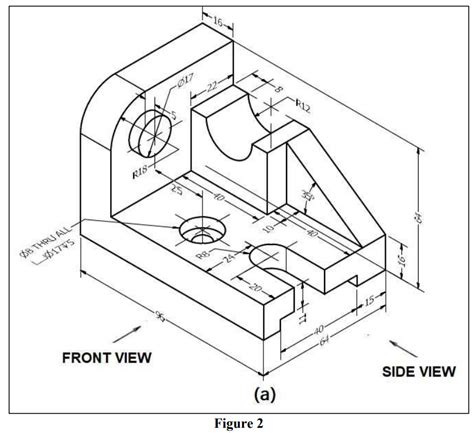 Electronic Device Drawing With Measurements