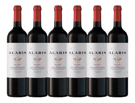 Vino Alaris Malbec Ml Caja Caja X