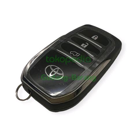 Jual Remote Kunci Smartkey Toyota Fortuner VRZ 3 Tombol Jakarta Barat