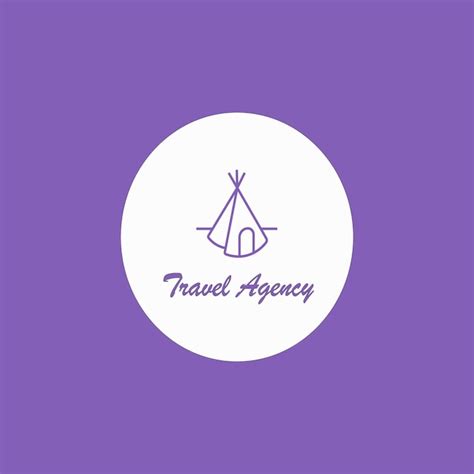 Premium Vector Travel Agency Logo Design Tent Camping Logo Vector