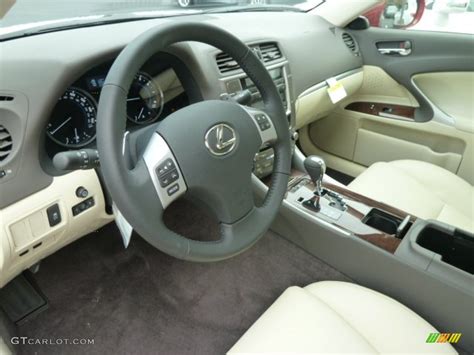 Ecru Interior 2012 Lexus IS 250 AWD Photo #58662518 | GTCarLot.com