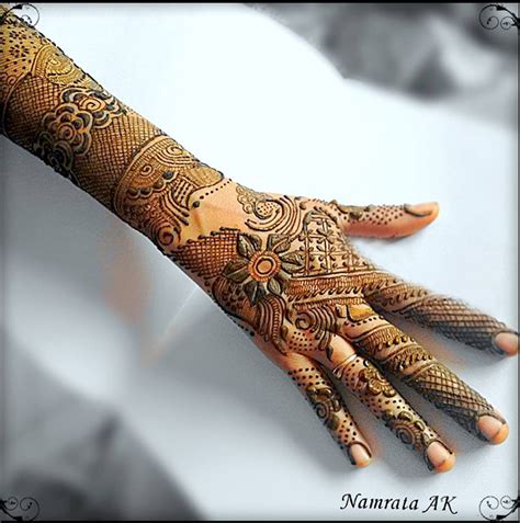 Arabic Bridal Mehndi Designs