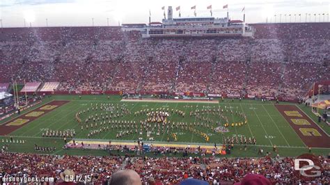 Video USC Trojan Marching Band Disneyland 60th Anniversary Half Time