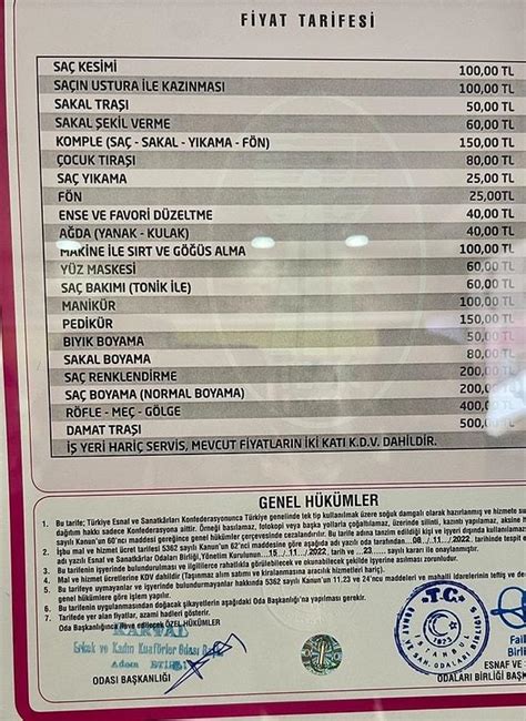 Berberlerin Fiyat Listesine Zam Geldi Sosyal Medyada Saç Sakal Karıştı