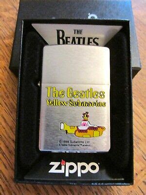 Beatles Zippo Lighter Yellow Submarine New In Tin Ebay