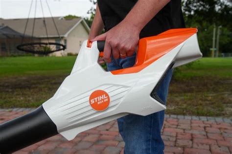 Stihl BGA 86 Cordless Leaf Blower Review OPE Reviews