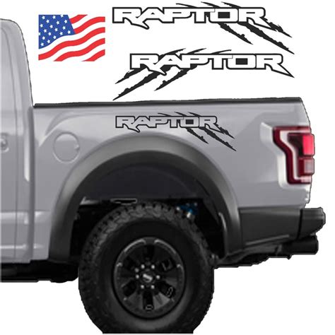 Ford F150 Raptor SVT Outline Bed Side Claw Scratch Graphics Etsy