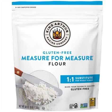 King Arthur Measure For Measure Flour Non Gmo Project Verified Certified Kosher 48 Oz Kroger