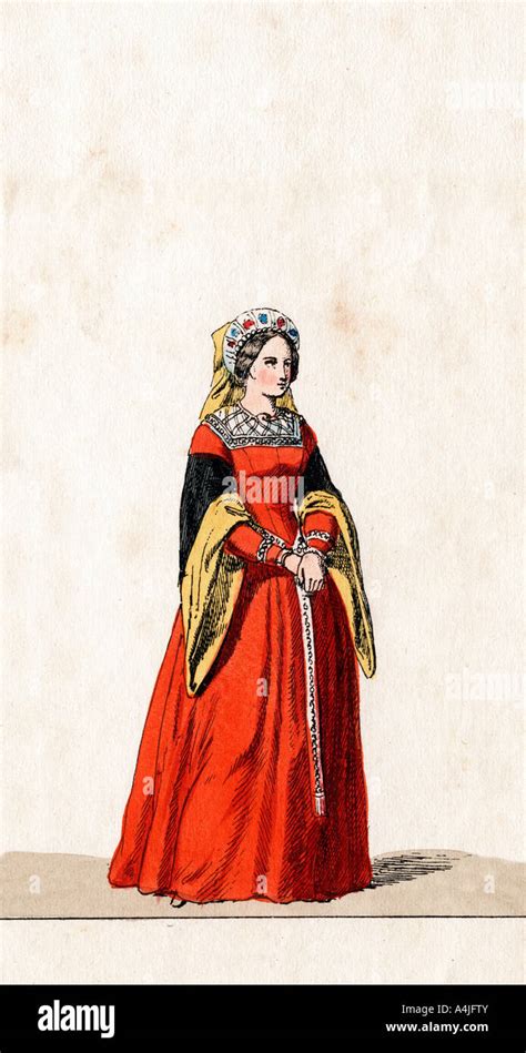 Lady In Waiting Costume Design For Shakespeare S Play Henry VIII