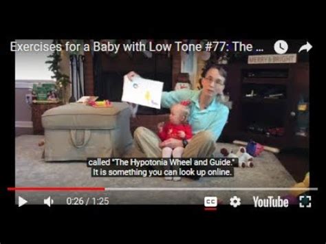 The Hypotonia Wheel and Guide: Exercises for a Baby with Low Tone #77 ...