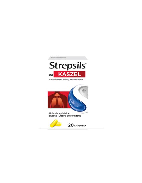 Strepsils Na Kaszel Kapsu Ki Twarde Mg Szt