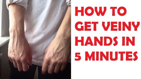 How To Get Veiny Hands Permanently In 5 Minutes Advanced Workout YouTube