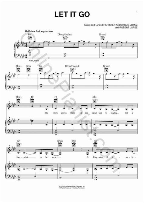 Piano Sheet Music Free Printable - prntbl.concejomunicipaldechinu.gov.co