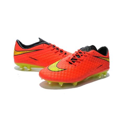 New Soccer Cleats - Nike HyperVenom Phantom FG Crimson Volt Hyper Punch Mtlc