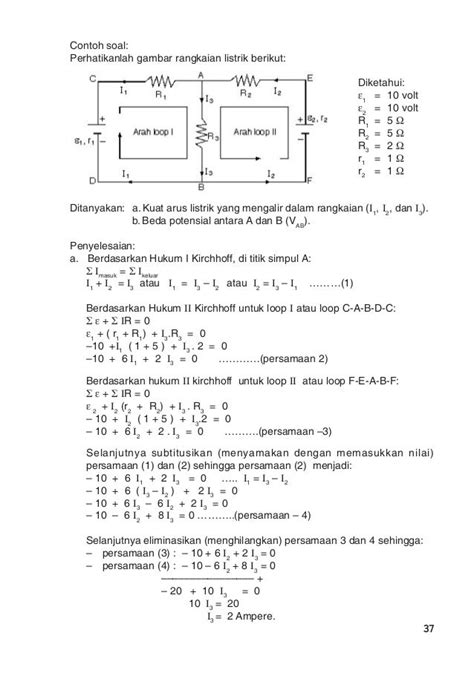Contoh Soal Listrik Dinamis Kelas 12 Contoh Soal Terbaru