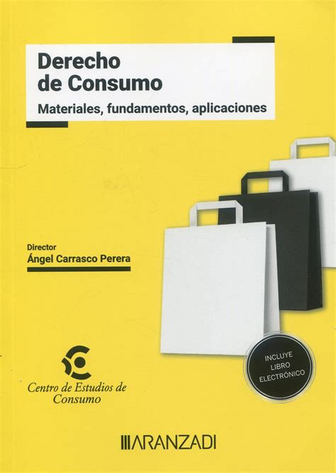 Librería Dykinson Derecho de Consumo Materiales fundamentos