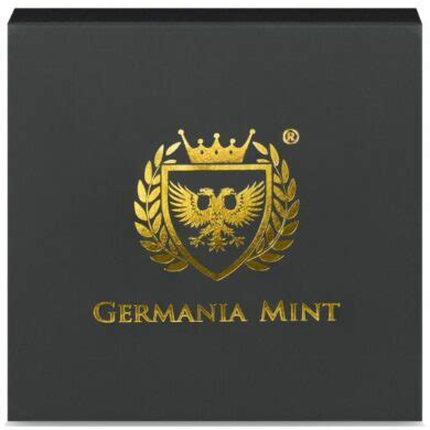 Germania Mint Goddesses Freyja 2 Oz Cast Silver Bar Hero Bullion