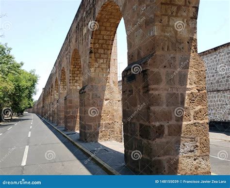 Old Aqueduct In The City Of Morelia Michoacan Travel And Tourism In