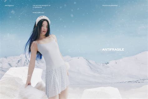 Le Sserafim Antifragile Teaser Photos Frozen Aquamarine Ver Uhdhq